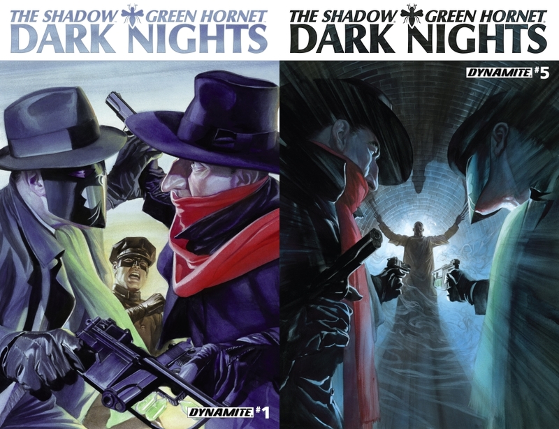 The Shadow - Green Hornet - Dark Nights #1-5 (2013) Complete