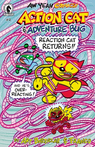 Aw Yeah Comics - Action Cat & Adventure Bug #1-4 (2016) Complete
