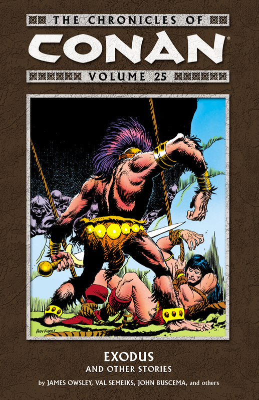 The Chronicles of Conan v25 - Exodus and Other Stories (2013)