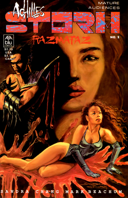 Achilles Storm - Razmataz #1-4 (1990-1991) Complete