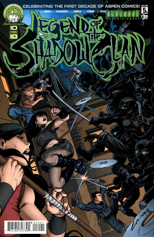 Legend of the Shadow Clan #1-5 (2013) Complete