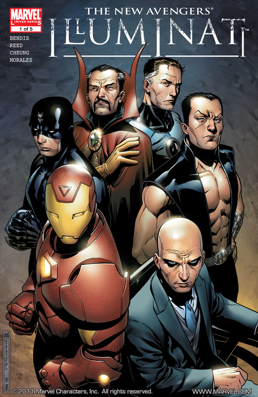 New Avengers - Illuminati #1-5 + OS (2007-2008) Complete