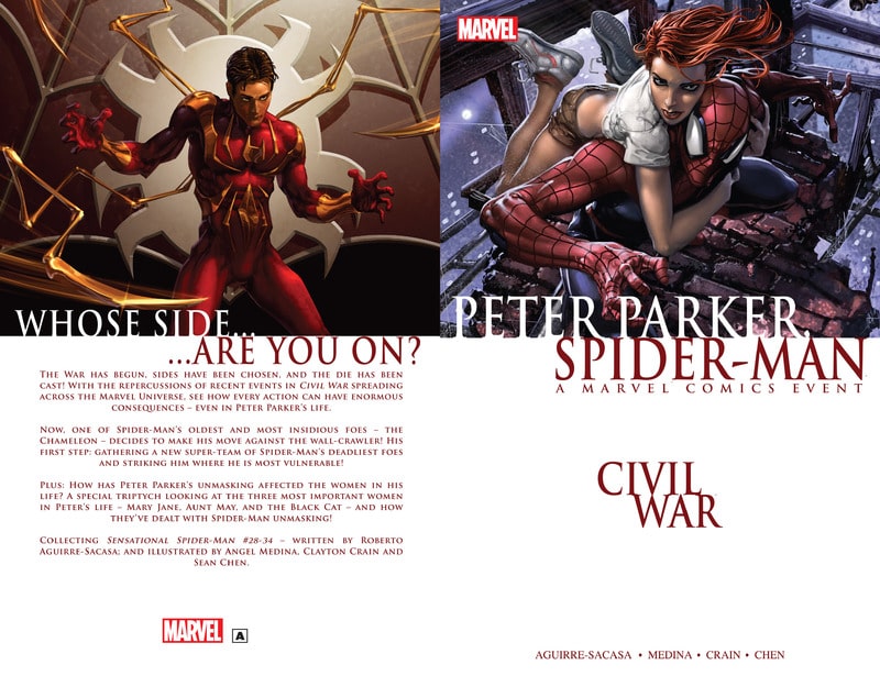Civil War - Peter Parker, Spider-Man (2007)