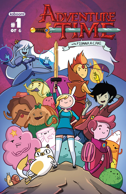 Adventure Time with Fionna & Cake #1-6 (2013) Complete