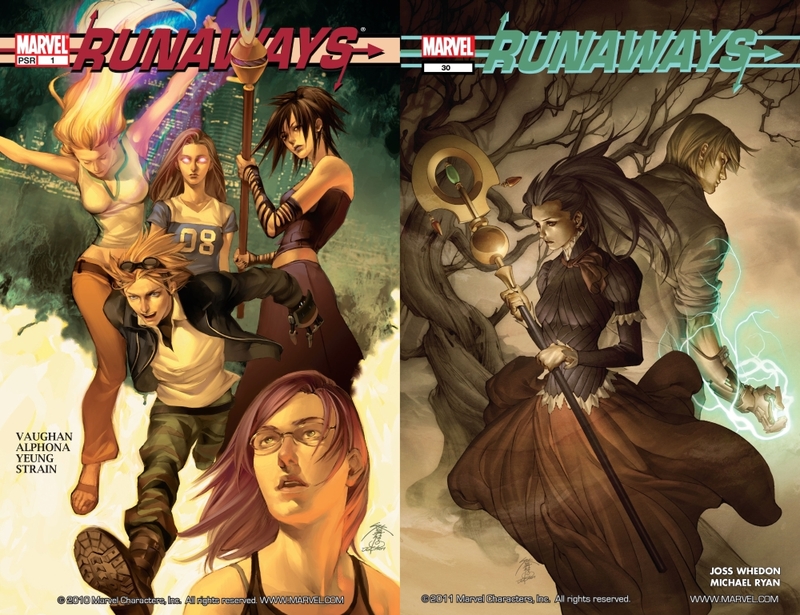 Runaways Vol.2 #1-30 + Saga + FCBD (2005-2008) Complete