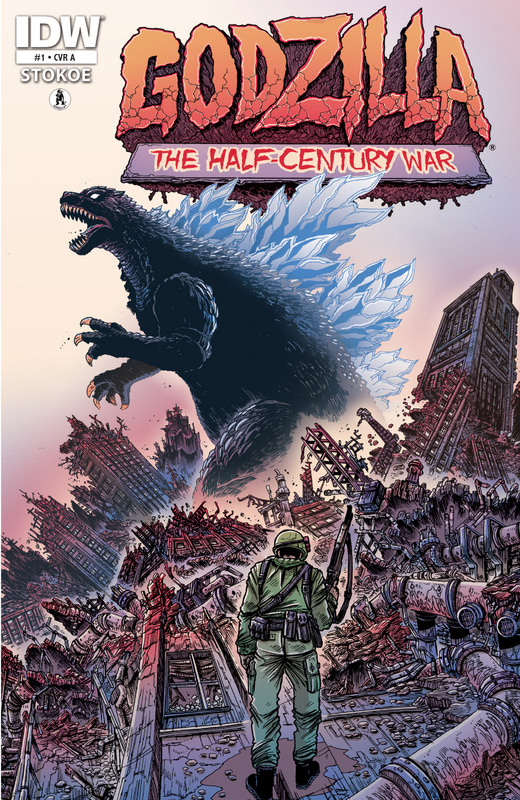 Godzilla - The Half-Century War #1-5 (2012-2013) Complete