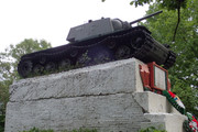 Танк КВ-1 изнутри (№ 9854), Ропша, Ленобласть. P6230366