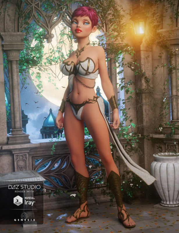 Eternal Outfit for Genesis 3 Female(s)