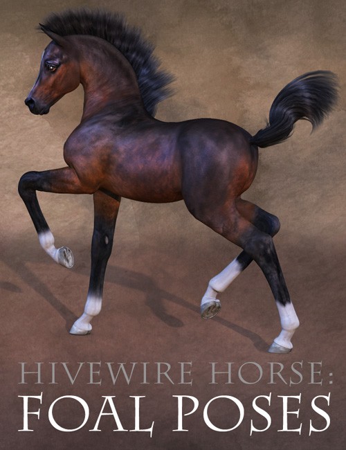 CWRW Pose Pack for the HiveWire Foal