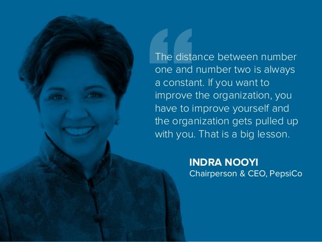 Indra Nooyi Thoughts