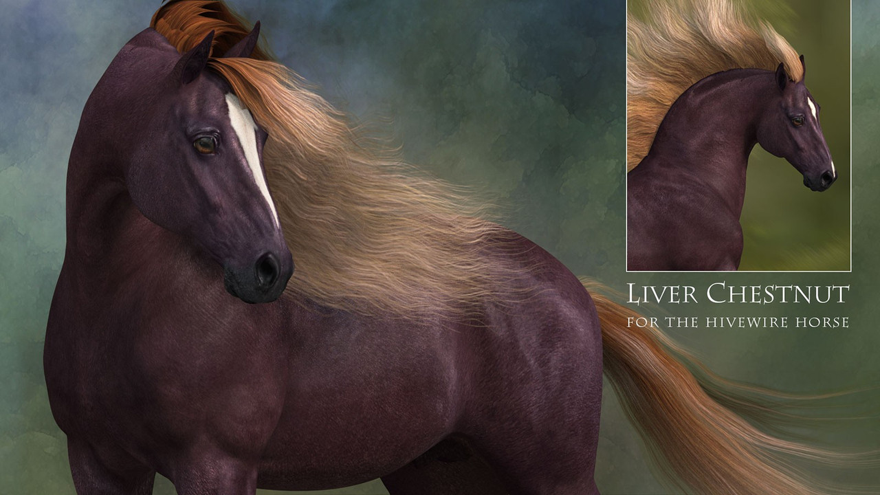 CWRW Liver Chestnut for the HiveWire Horse