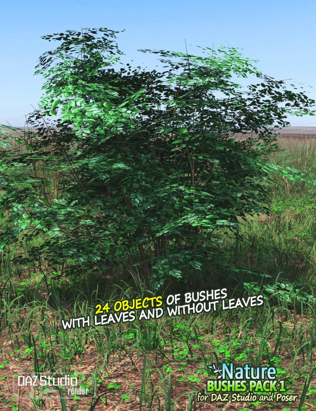 Nature – Bushes Pack 1