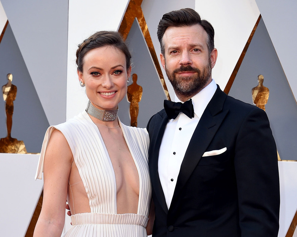 Olivia and Jason Sudeikis