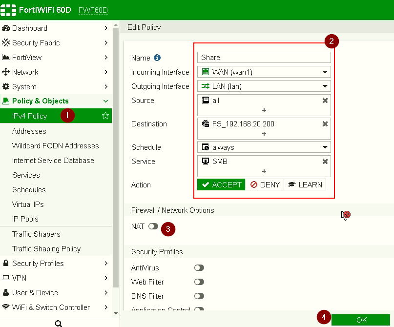 Troubleshooting NAT on Fortigate Firewall – InfoSec Monkey