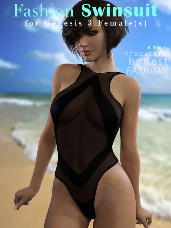 Fashion Swimsuit for Genesis 3 Female
