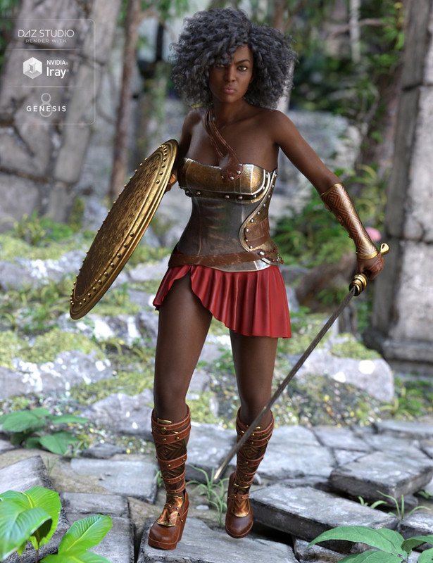 Goddess Minerva Outfit for Genesis 8 Female(s)