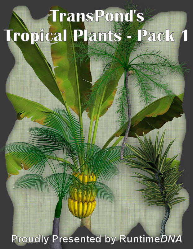 TransPond’s Tropical Plant Mega-Pack