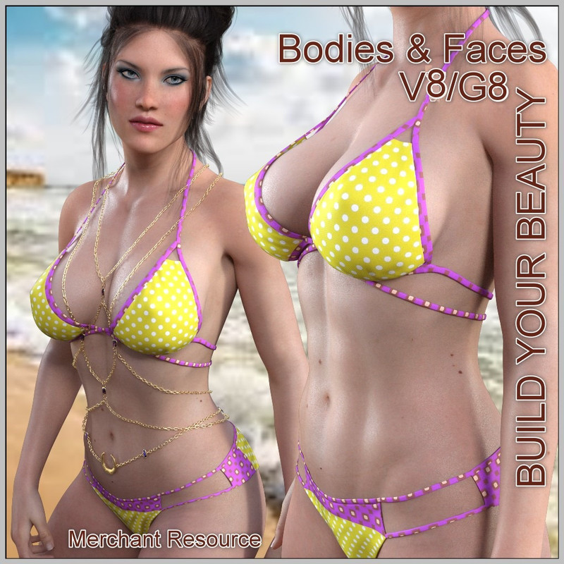 Build Your Beauty – Body and Faces V8G8