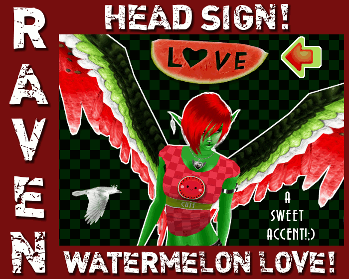 WATERMELON LOVE arrow ANIMATED ADVERT