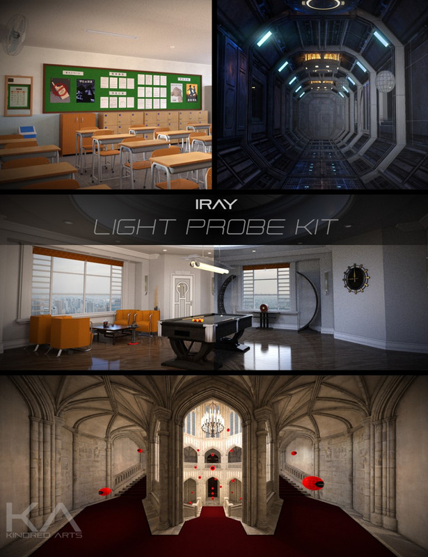 Iray Light Probe Kit