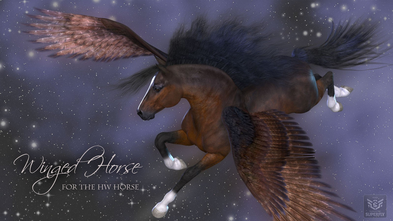 Winged Horse for the HiveWire Horse
