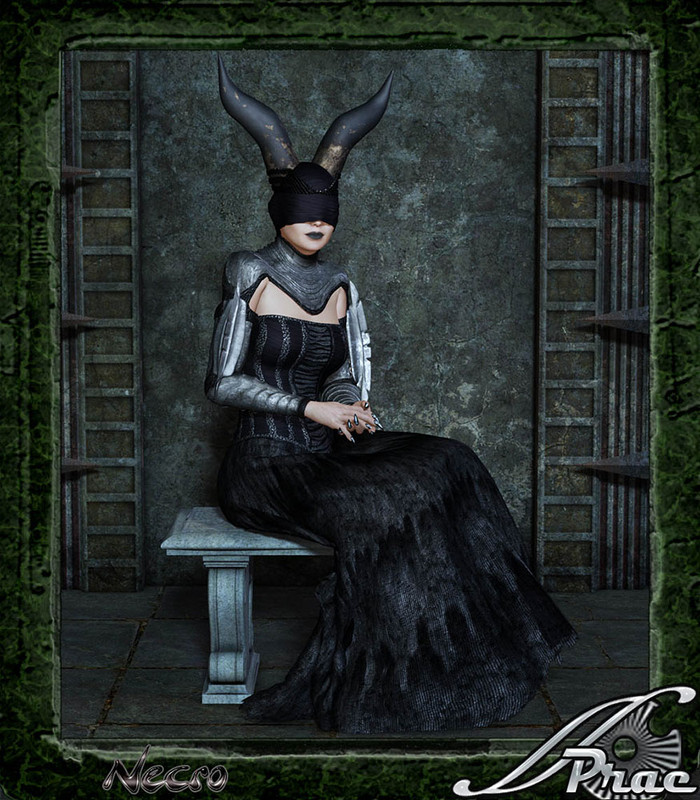 Prae Necro Gothic Outfit V4-A4