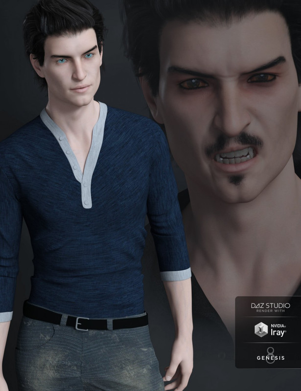 FW Vincent HD for Genesis 8 Male