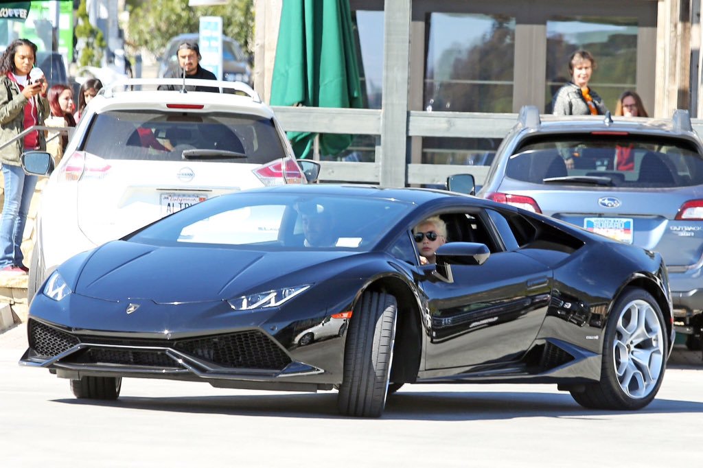 Gaga's Lamborghini