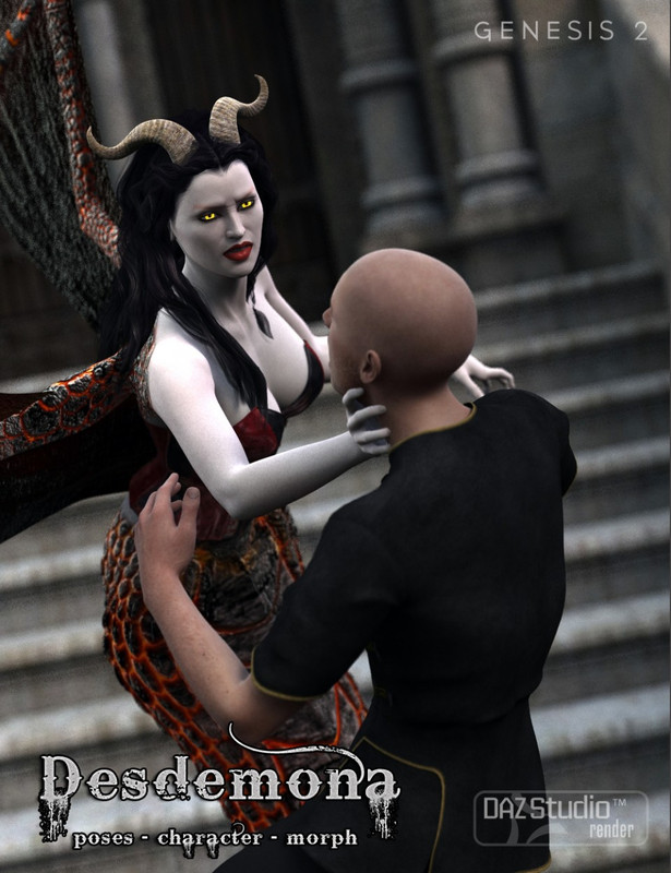 Desdemona SoulKiss – Character and Fight Poses