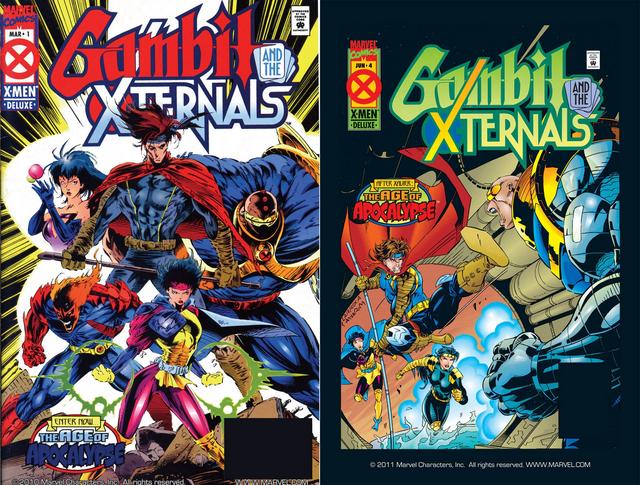 Gambit & The X-Ternals #1-4 (1995) Complete