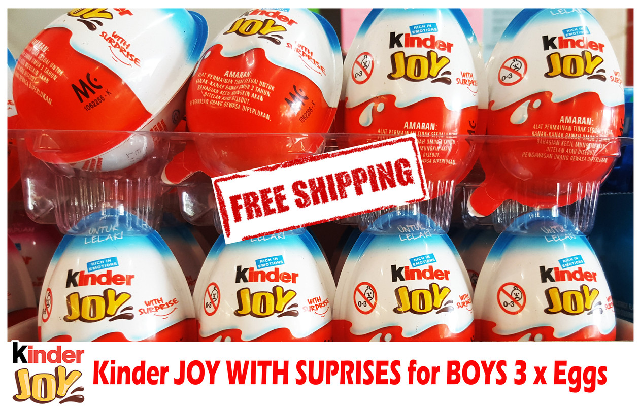 boys kinder joy