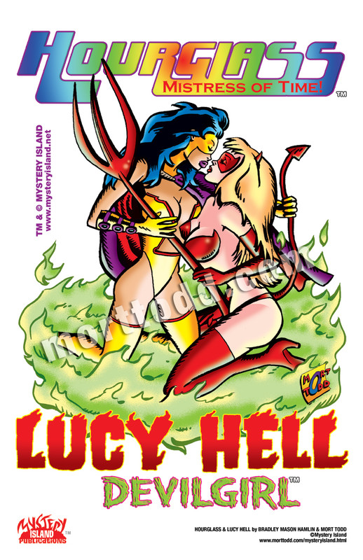 HOURGLASS & LUCY HELL by MORT TODD