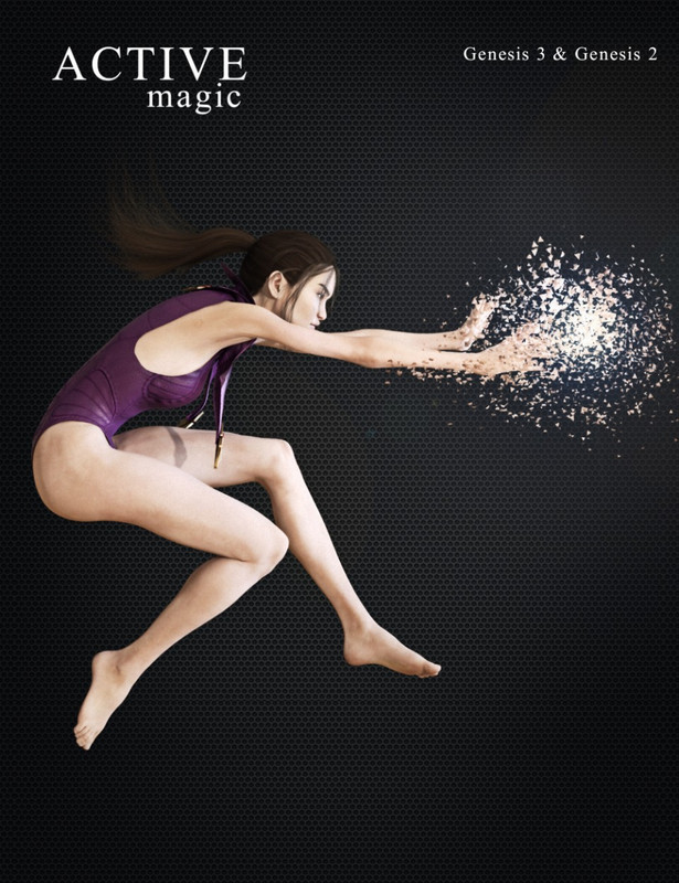 ACTIVE – Magic Poses for Genesis 2 and 3 Female