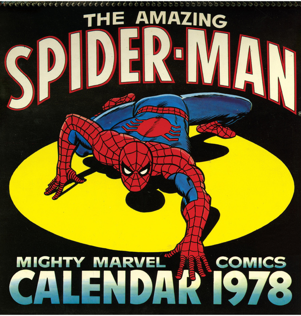 Mighty Marvel Comics Calendar 1978