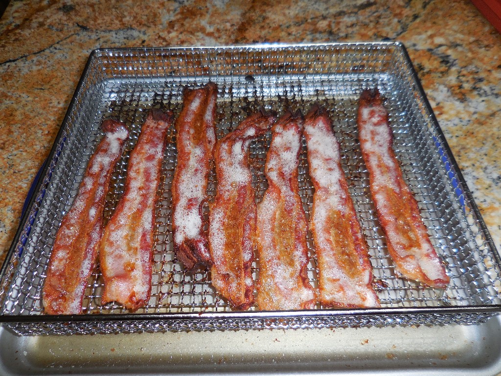 Air Fried Bacon in the Cuisinart Toaster Oven/Air Fryer ...