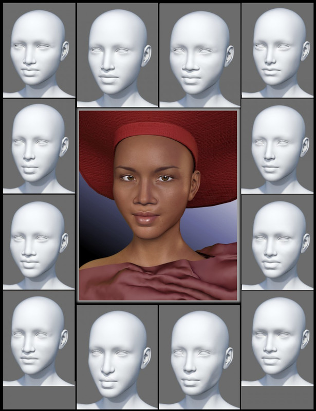 People of Earth: Faces of Africa Genesis 3 Female