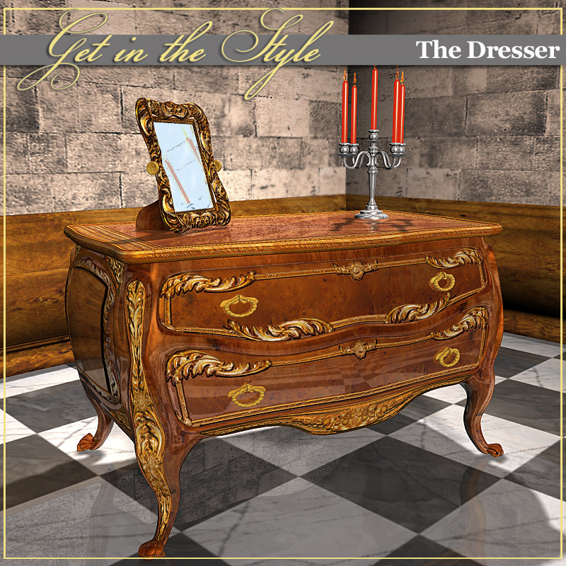 Get in the Style -Louis XV dresser