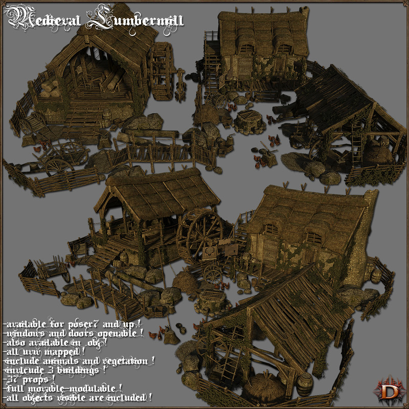 Medieval Lumbermill
