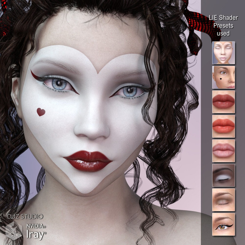 Lully’s LIE Makeups for Genesis 3 Female