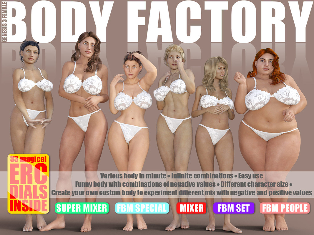 Body Factory for G3F