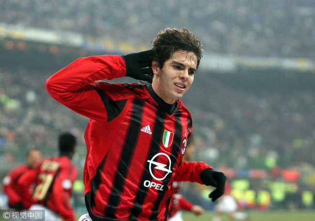 Kaka at AC Milan