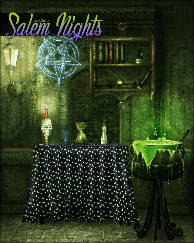 Salem Nights Background Mini Pack