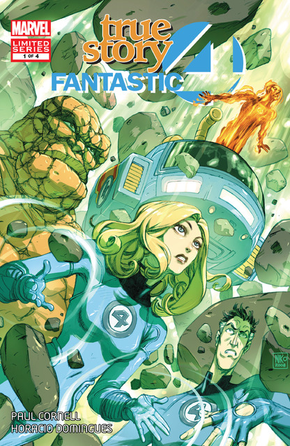 Fantastic Four - True Story #1-4 (2008-2009) Complete