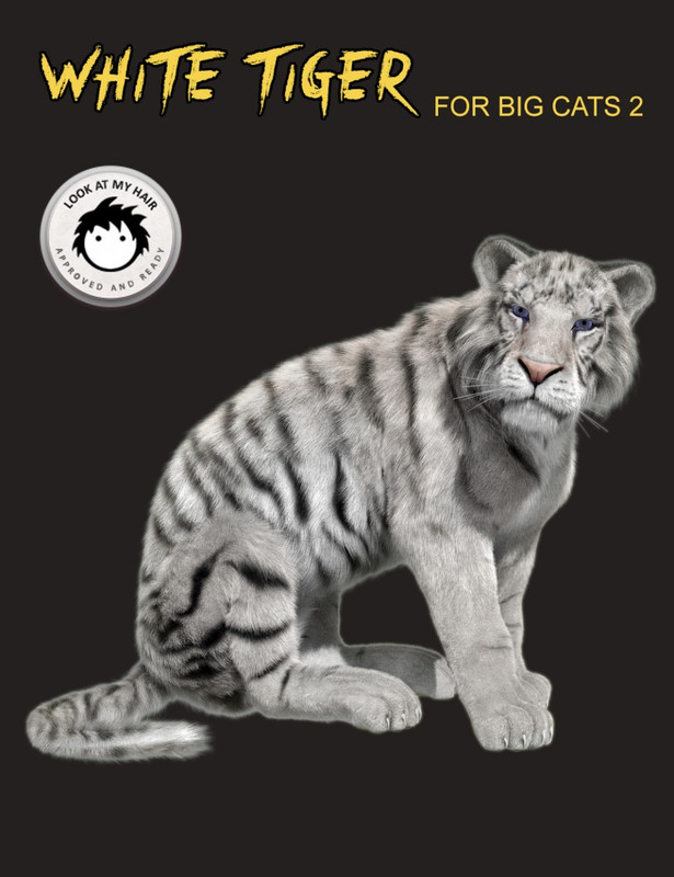White Tiger for DAZ Big Cat 2