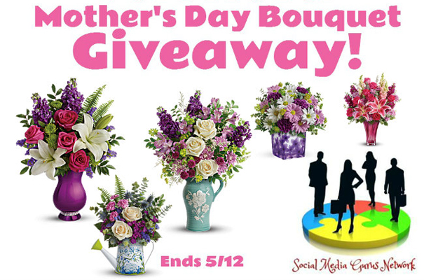 Teleflora Mother's Day Bouquet Giveaway