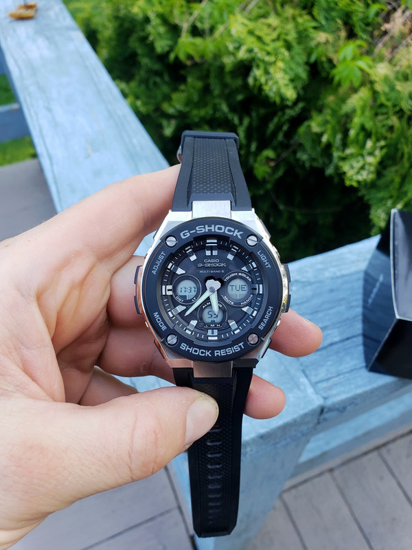 高評価なギフト CASIO G-SHOCK カシオ Gショック Gスチール GST-W300