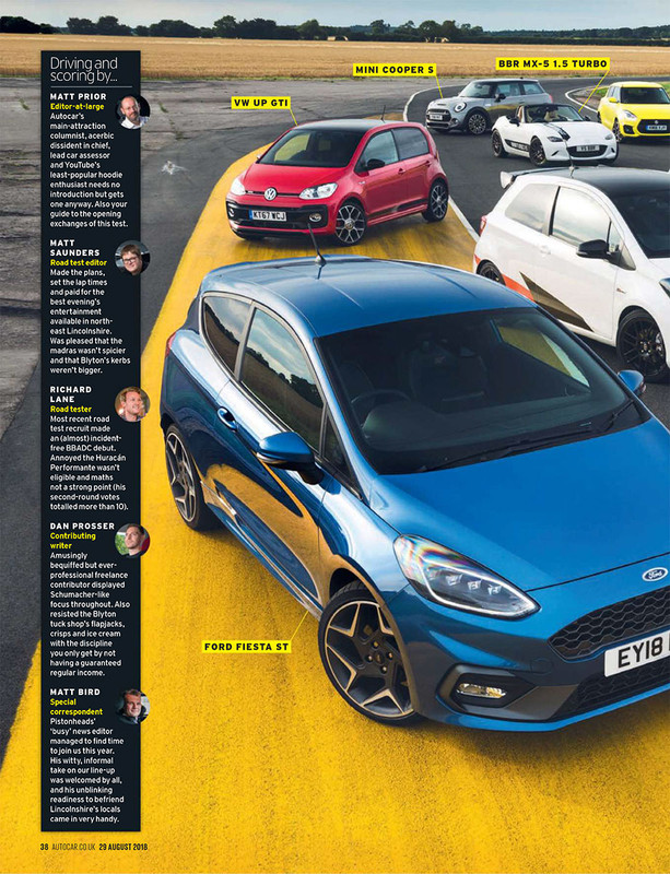 Autocar Megane Rs Vs Huyndai I30n Vs Fiesta St Vs Swift Sport Vs Yaris Grm Fiesta St Forums