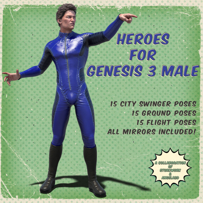 Heroes for Genesis 3 Male