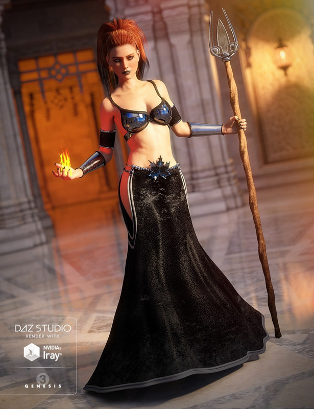 Mystical Mage for Genesis 3 Female(s)