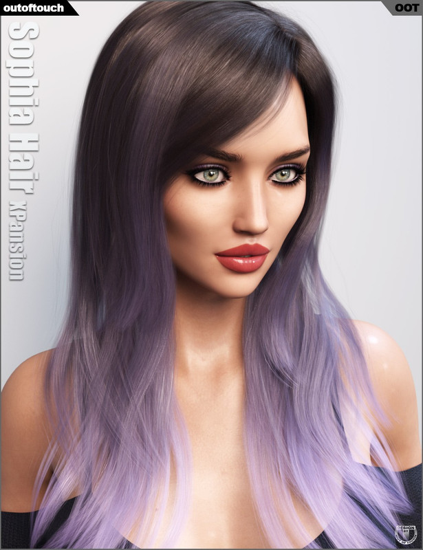 Sophia Hair and OOT Hairblending 2.0 Texture XPansion